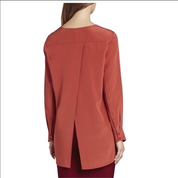 BCBG Bridgete Silk Blouse XS - Picture 2 of 8